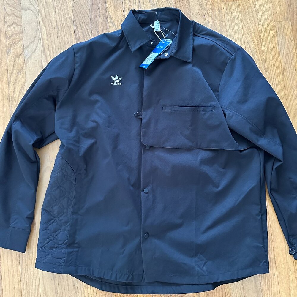 Adidas CNY Shirt Jacket Black Men's Medium